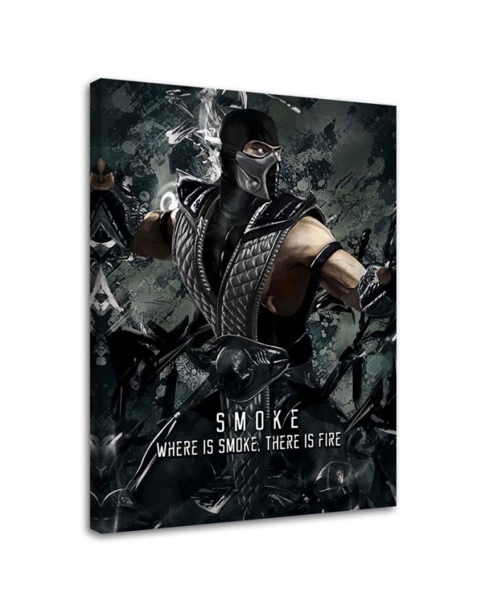 Canvas prints for teenager's room for wall - Mortal Kombat game | FEEBY