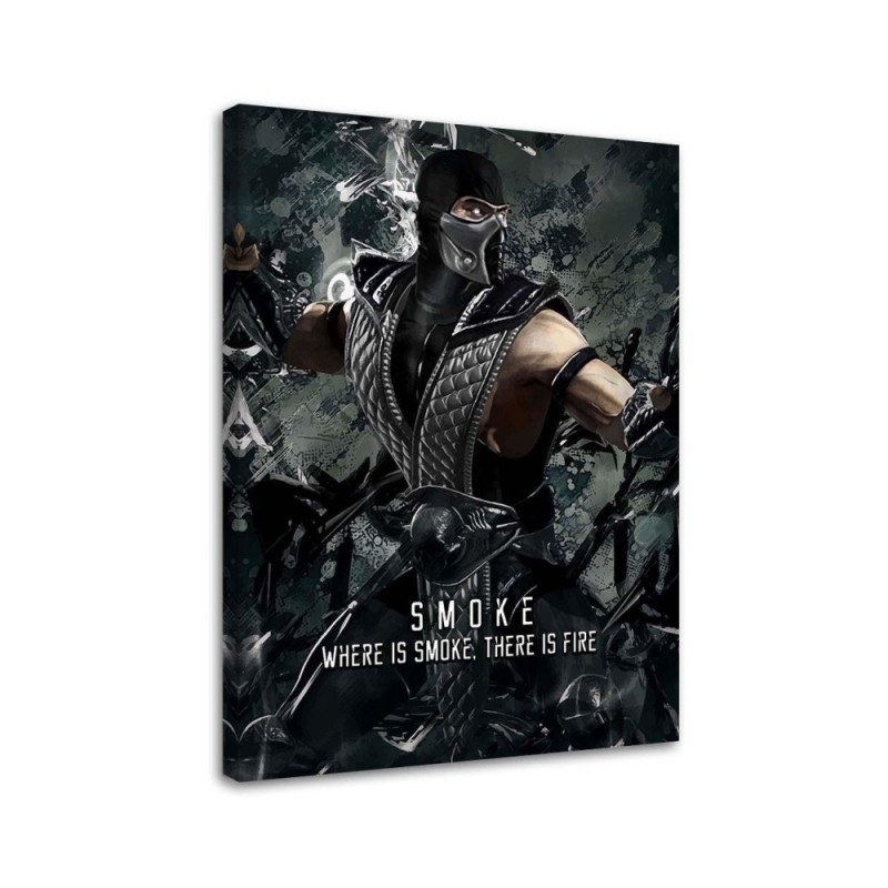 Canvas prints for teenager's room for wall - Mortal Kombat game | FEEBY