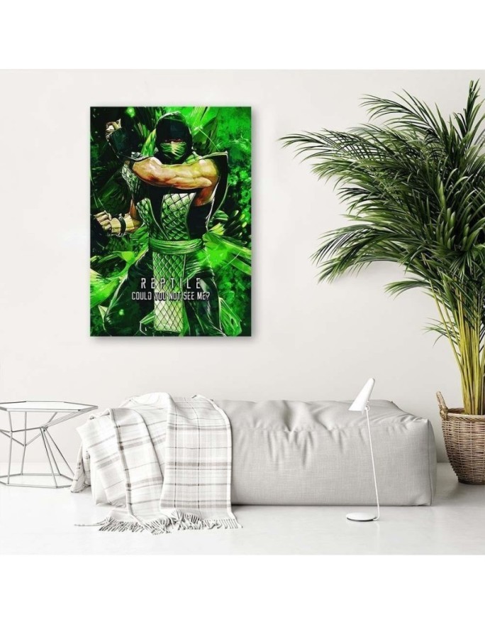 Canvas prints for teenager's room for wall - Mortal Kombat game | FEEBY