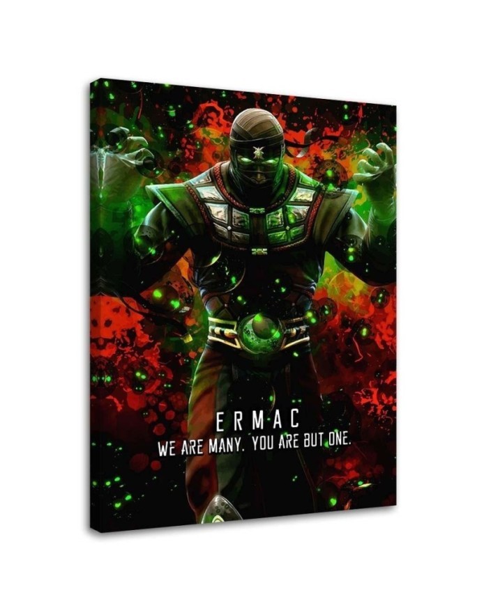 Canvas prints for a teenager's room on the wall Mortal Kombat game | FEEBY