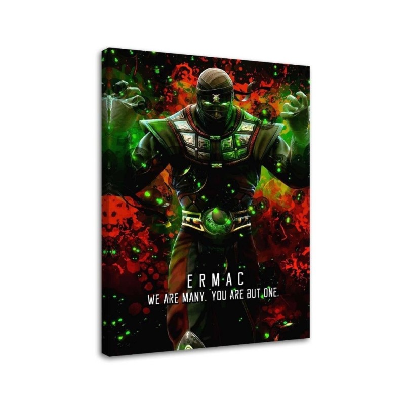 Canvas prints for a teenager's room on the wall Mortal Kombat game | FEEBY