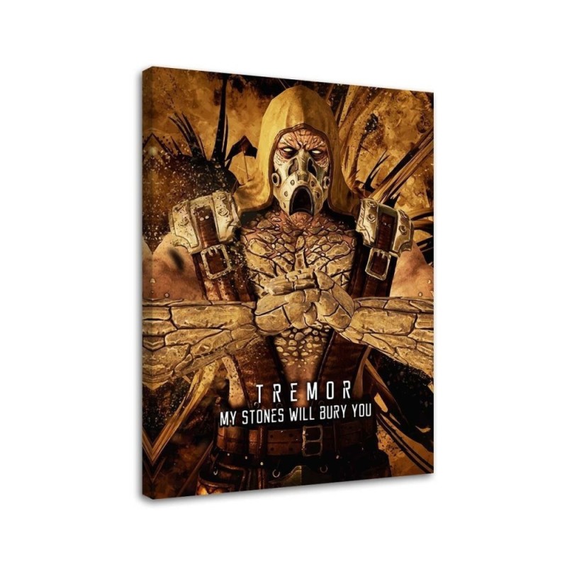 Canvas prints for a teenager's room on the wall Mortal Kombat game | FEEBY
