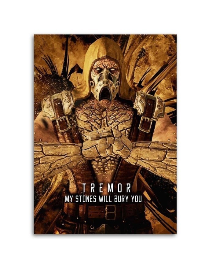 Canvas prints for a teenager's room on the wall Mortal Kombat game | FEEBY