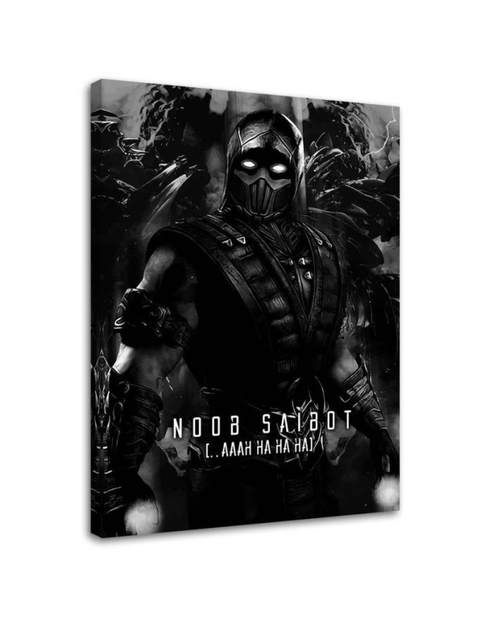Canvas prints for a teenager's room on the wall Mortal Kombat game | FEEBY