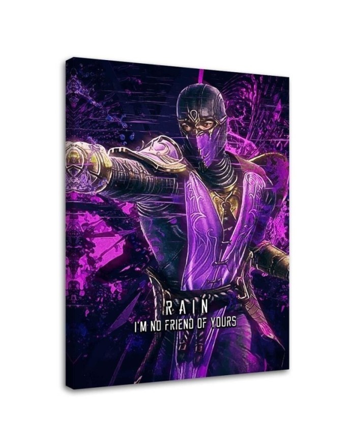 Canvas prints for a teenager's room on the wall Mortal Kombat game | FEEBY