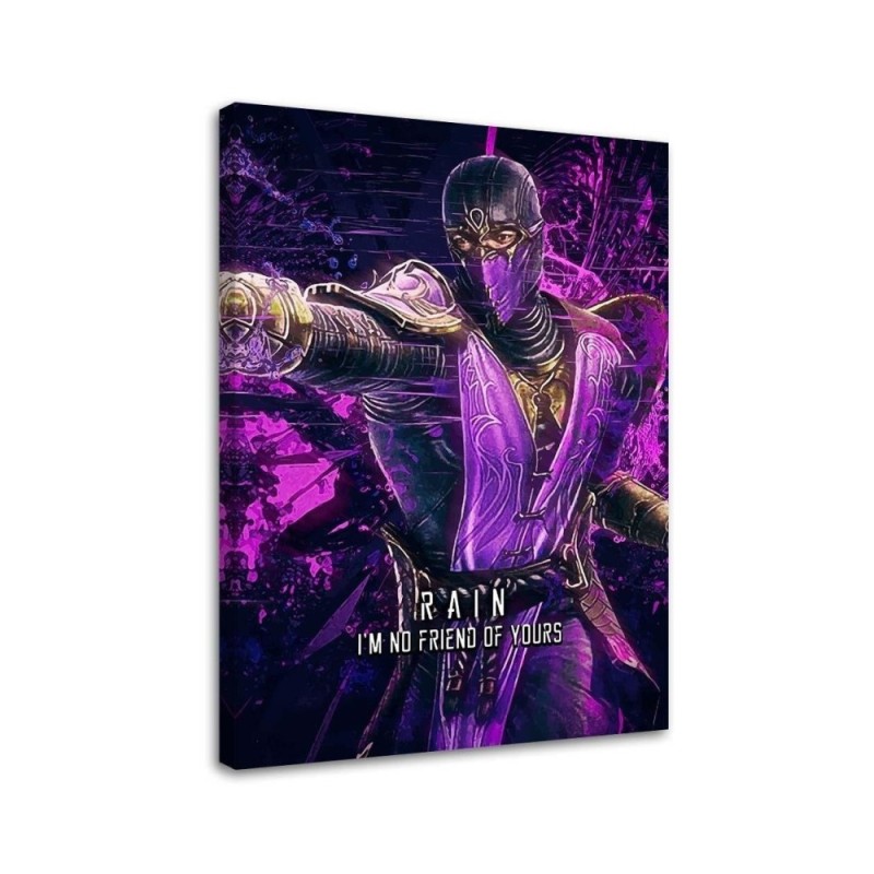 Canvas prints for a teenager's room on the wall Mortal Kombat game | FEEBY