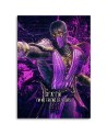 Canvas prints for a teenager's room on the wall Mortal Kombat game | FEEBY