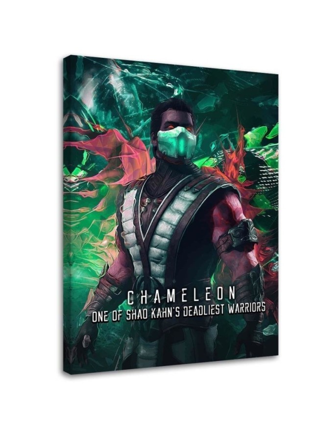 Canvas prints for a teenager's room on the wall Mortal Kombat game | FEEBY