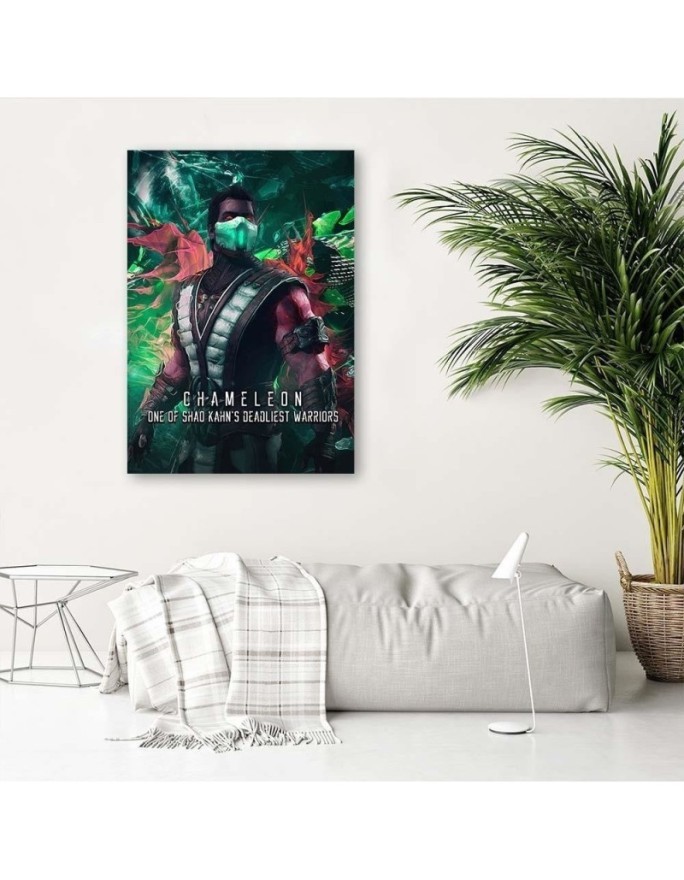 Canvas prints for a teenager's room on the wall Mortal Kombat game | FEEBY