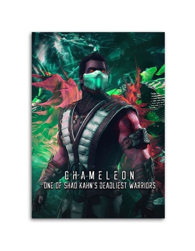 Canvas prints for a teenager's room on the wall Mortal Kombat game | FEEBY