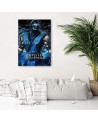 Canvas prints for a teenager's room on the wall Mortal Kombat game | FEEBY