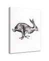 Hare - decorative Canvas painting for the wall to the room | FEEBY