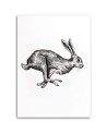 Hare - decorative Canvas painting for the wall to the room | FEEBY