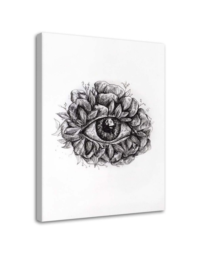 Canvas prints Eye - for living room, bedroom for wall | FEEBY