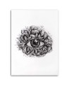 Canvas prints Eye - for living room, bedroom for wall | FEEBY