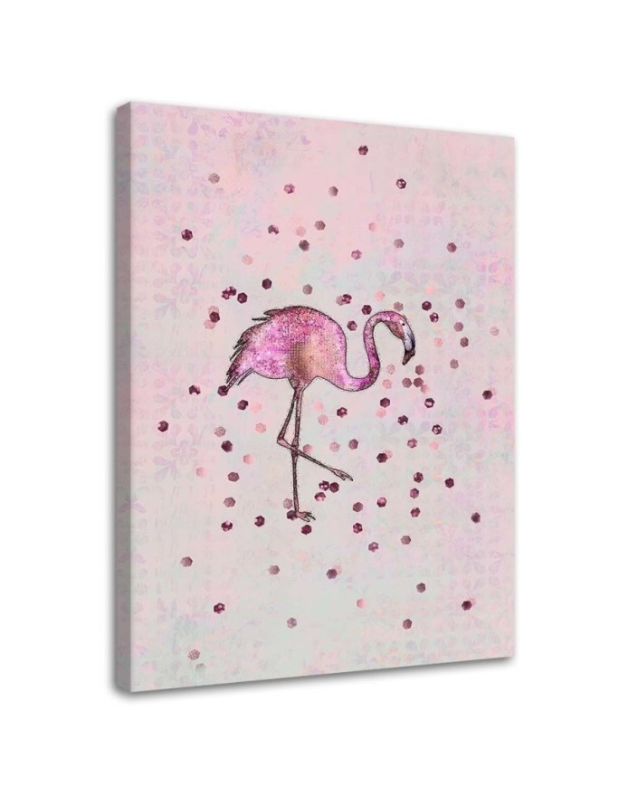 Canvas prints for children's room Impressive flamingo Andrea Haase | FEEBY