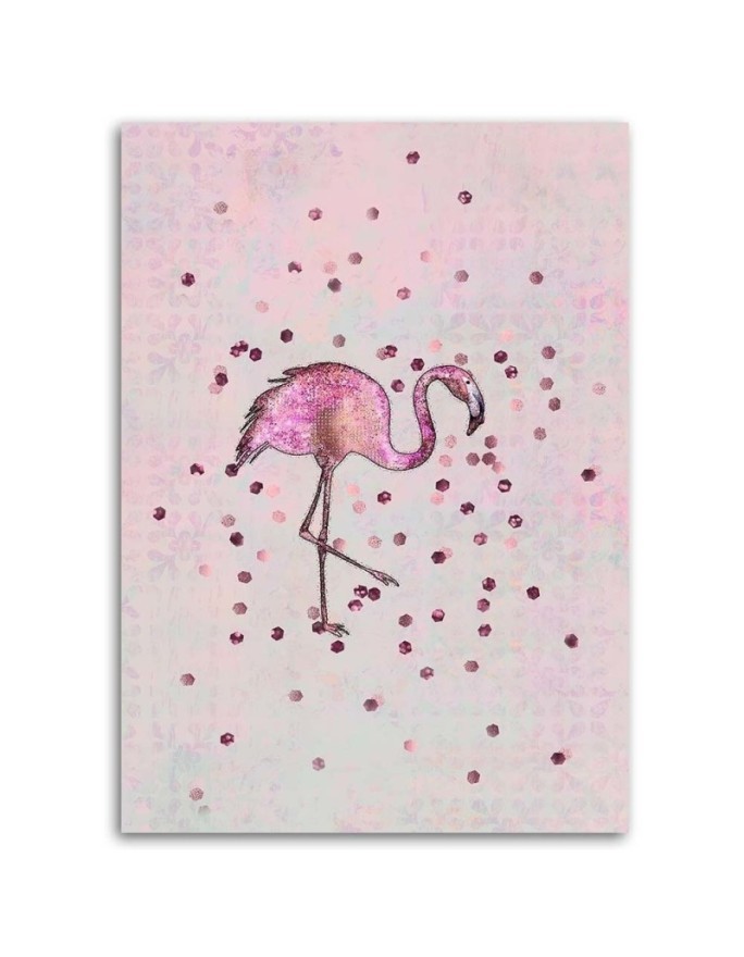 Canvas prints for children's room Impressive flamingo Andrea Haase | FEEBY