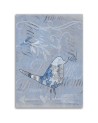 Canvas prints for modern living room Bird on blue background | FEEBY