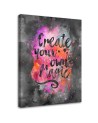 Canvas prints digital art Watercolour lettering Andrea Haase | FEEBY