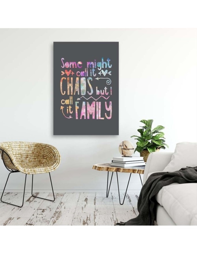 Typography wall art painting Coloured lettering Andrea Haase | FEEBY