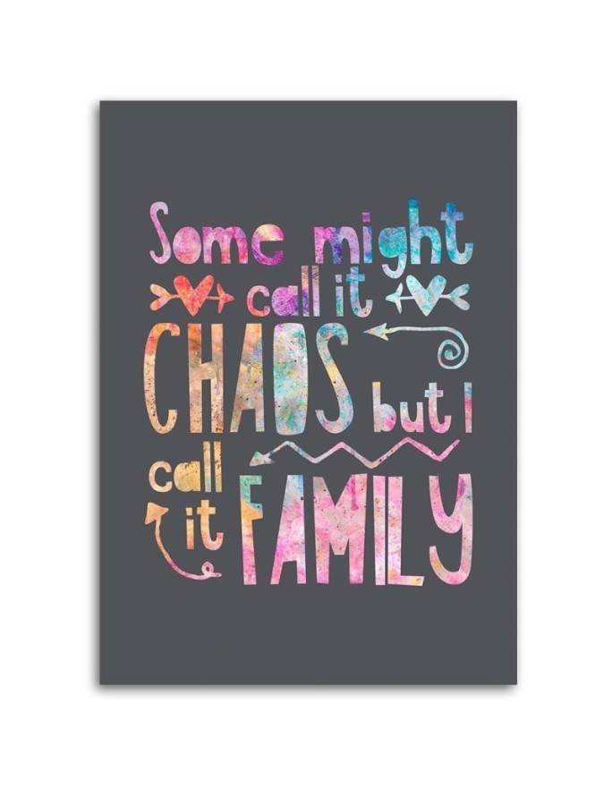 Typography wall art painting Coloured lettering Andrea Haase | FEEBY