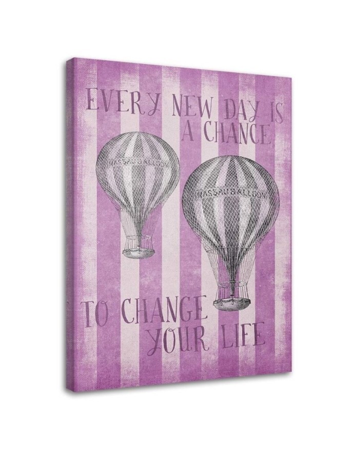 Canvas prints for children's room - Balloons and lettering Andrea Haase | FEEBY