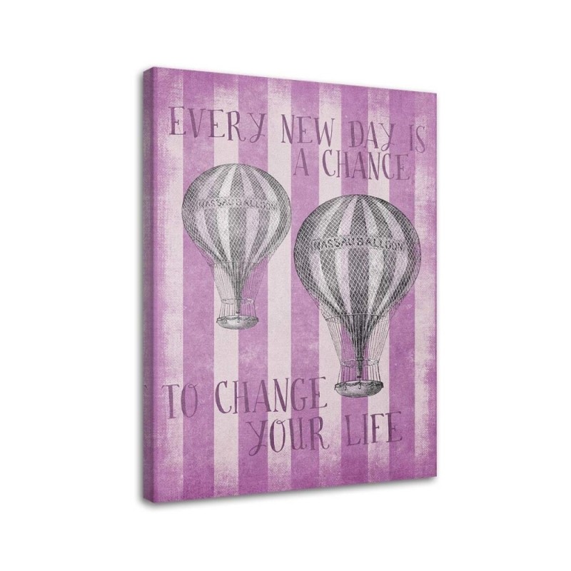 Canvas prints for children's room - Balloons and lettering Andrea Haase | FEEBY