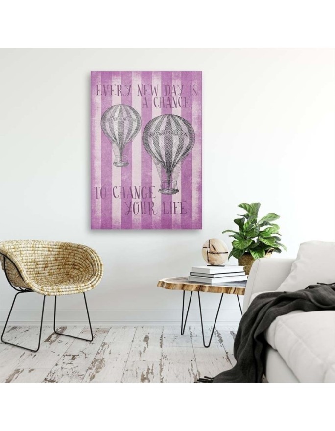 Canvas prints for children's room - Balloons and lettering Andrea Haase | FEEBY