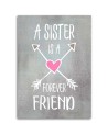 Canvas prints for girls Friends' inscription Andrea Haase | FEEBY