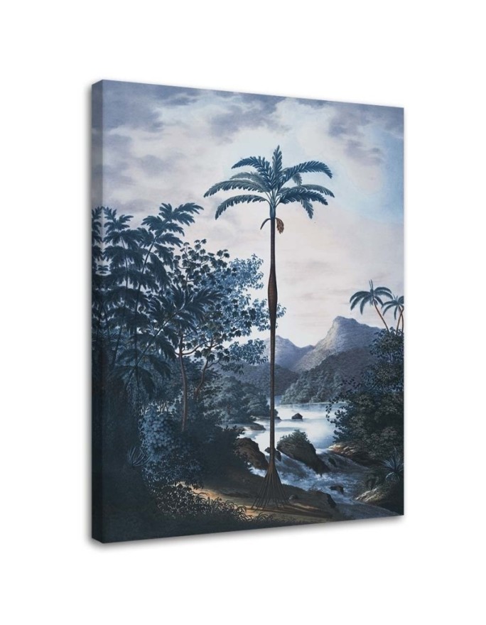Canvas print Palm tree in...