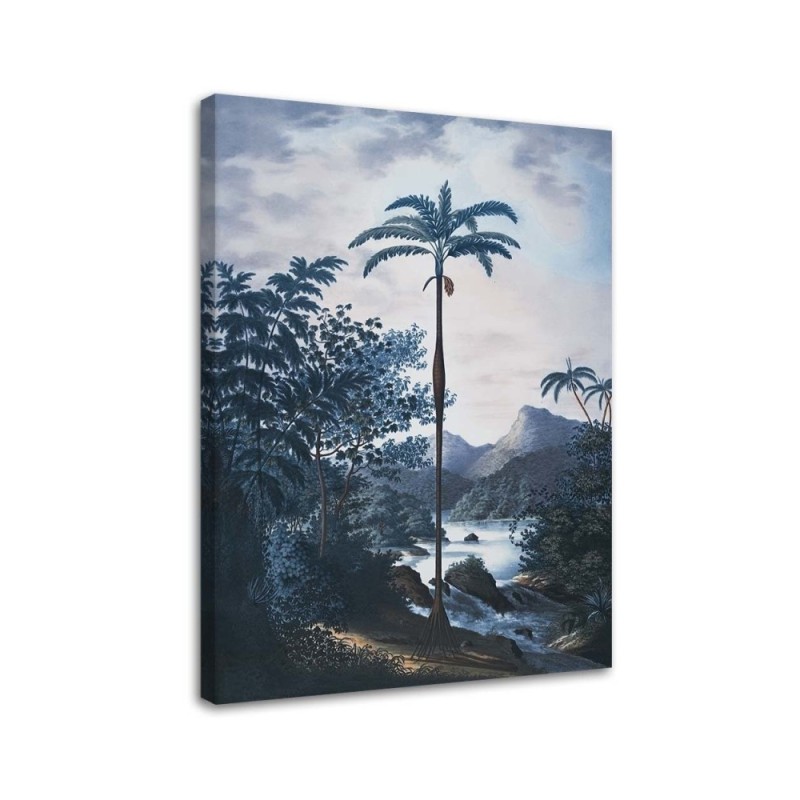 Canvas prints for dining room, room - Palm tree in the jungle Andrea Haase | FEEBY