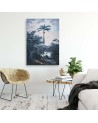 Canvas prints for dining room, room - Palm tree in the jungle Andrea Haase | FEEBY