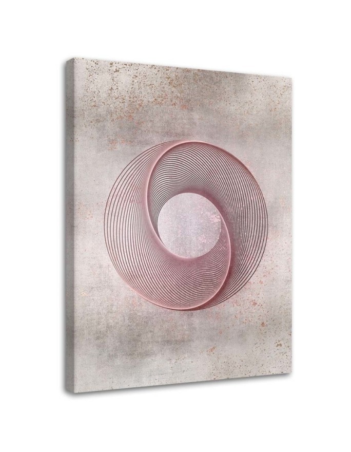Wall art illustration painting - Pink wheel Andrea Haase | FEEBY