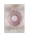 Wall art illustration painting - Pink wheel Andrea Haase | FEEBY