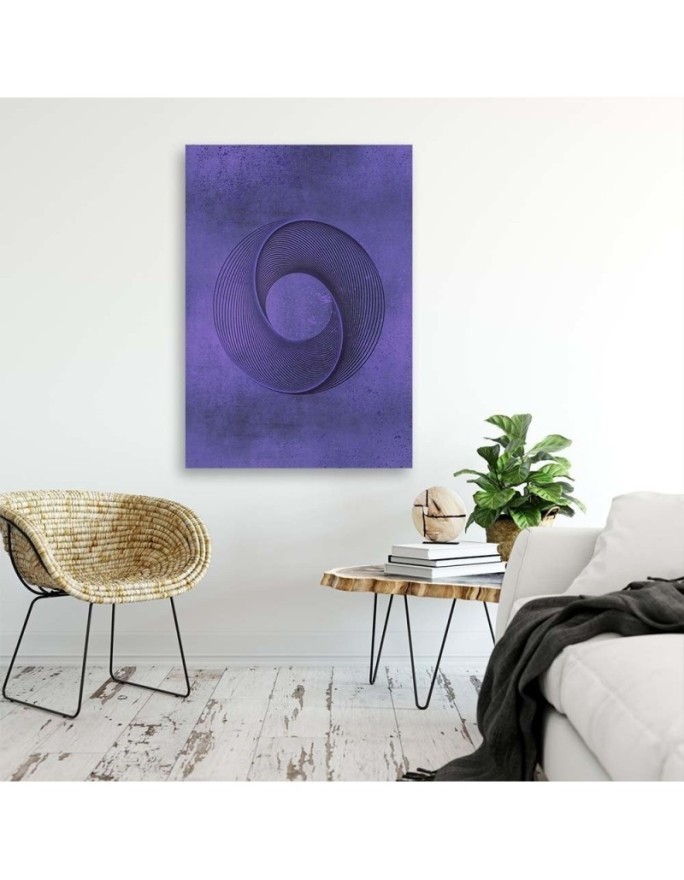 Wall art picture - Purple wheel Andrea Haase | FEEBY