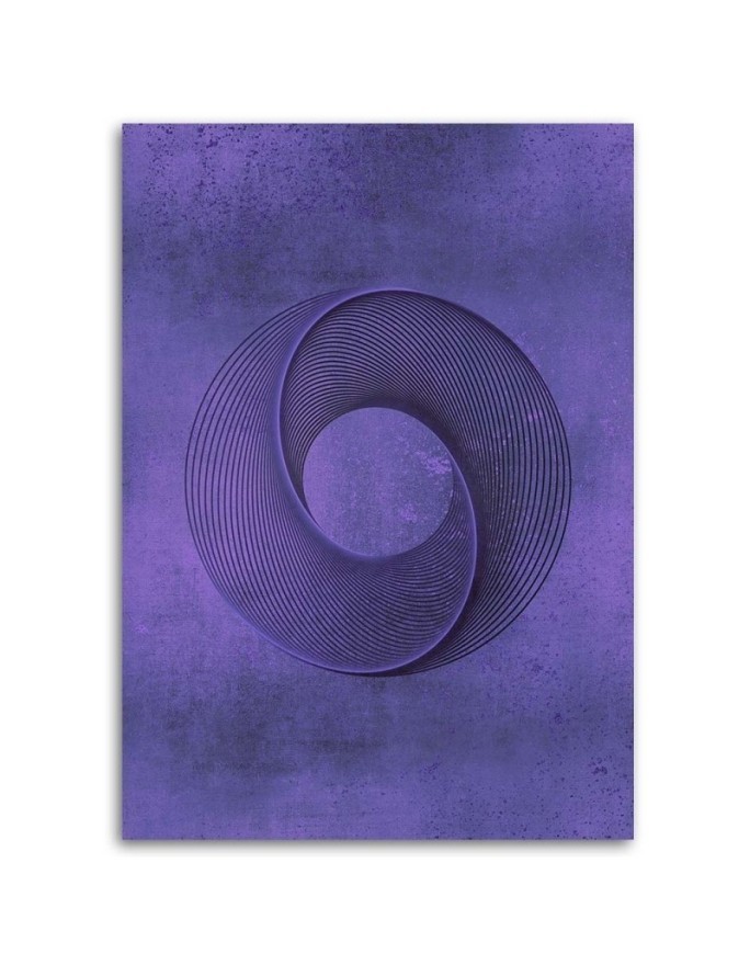 Wall art picture - Purple wheel Andrea Haase | FEEBY