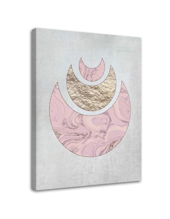 Canvas prints for spa living room - Geometric shapes by Andrea Haase | FEEBY