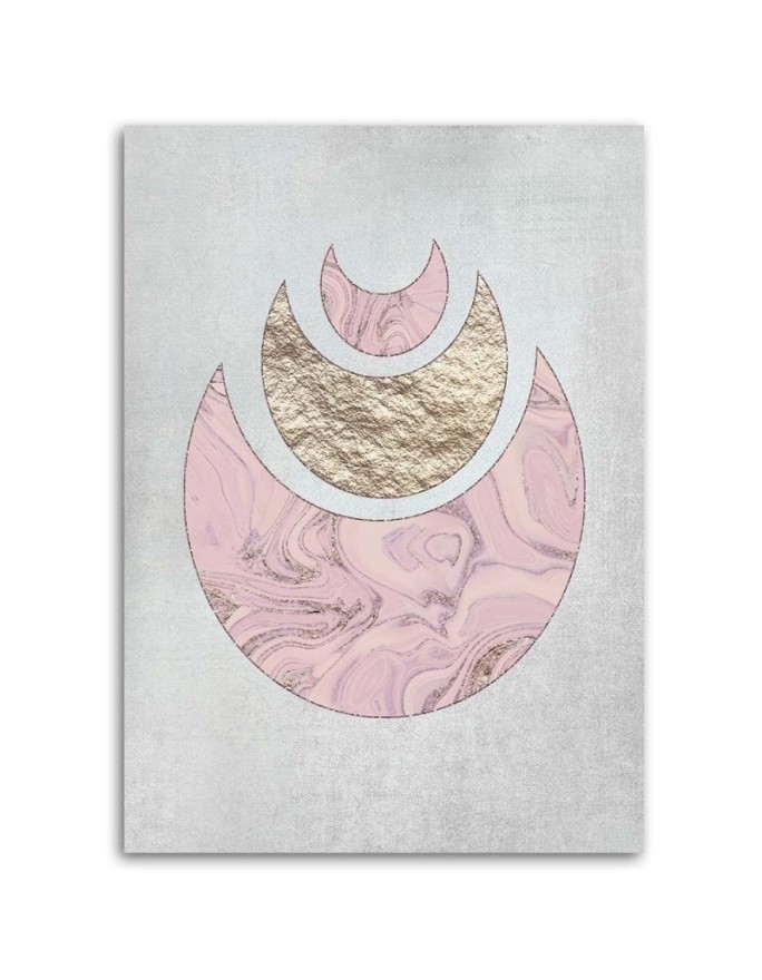 Canvas prints for spa living room - Geometric shapes by Andrea Haase | FEEBY