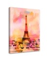 Canvas prints for living room wall - Colourful Eiffel Tower Andrea Haase | FEEBY