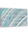 Canvas prints for spa, bathroom - Marble pattern in blue Andrea Haase | FEEBY