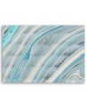 Canvas prints for spa, bathroom - Marble pattern in blue Andrea Haase | FEEBY