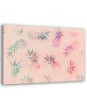 Canvas prints for kitchen - Pink pineapples Andrea Haase | FEEBY