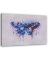 Pictures on Canvas for living room - Butterfly in shades of blue Andrea Haase | FEEBY