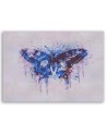 Pictures on Canvas for living room - Butterfly in shades of blue Andrea Haase | FEEBY