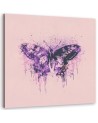 Canvas prints for living room, dining room - Purple butterfly Andrea Haase | FEEBY