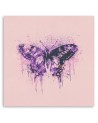 Canvas prints for living room, dining room - Purple butterfly Andrea Haase | FEEBY