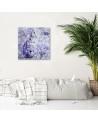 Canvas prints for girl - Cat on purple background Andrea Haase | FEEBY