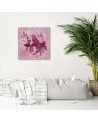Canvas print painting Bird on a branch Andrea Haase | FEEBY