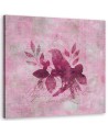 Wall art painting Bird on a branch on a pink background Andrea Haase | FEEBY