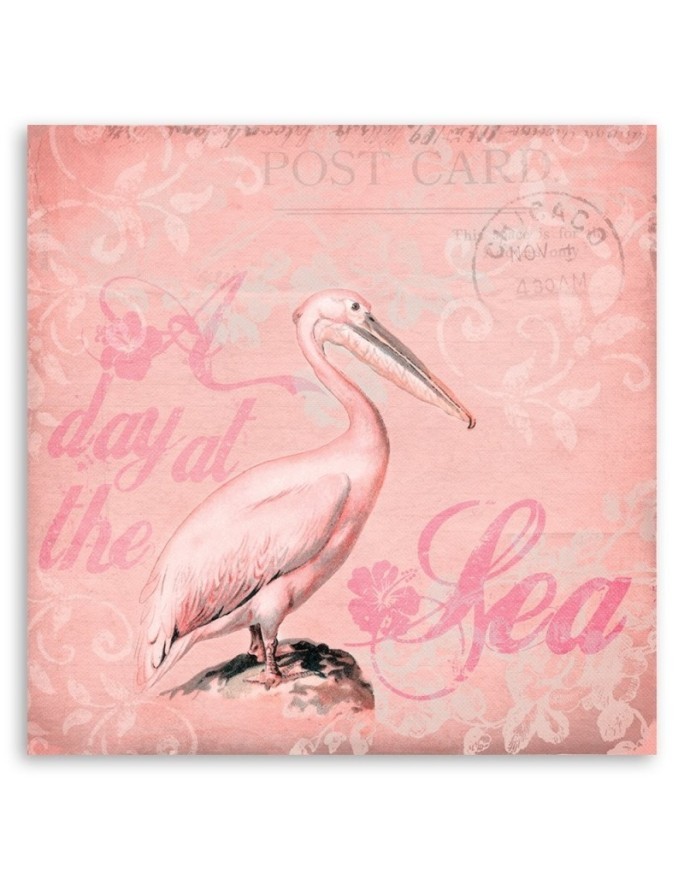Modern Canvas painting for living room Pelican bird Andrea Haase | FEEBY